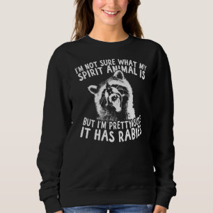 Sweatshirt Raccoon Spirit Animal