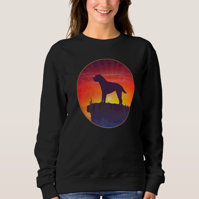 Sweatshirt Race de chien Border Terrier (Devant)