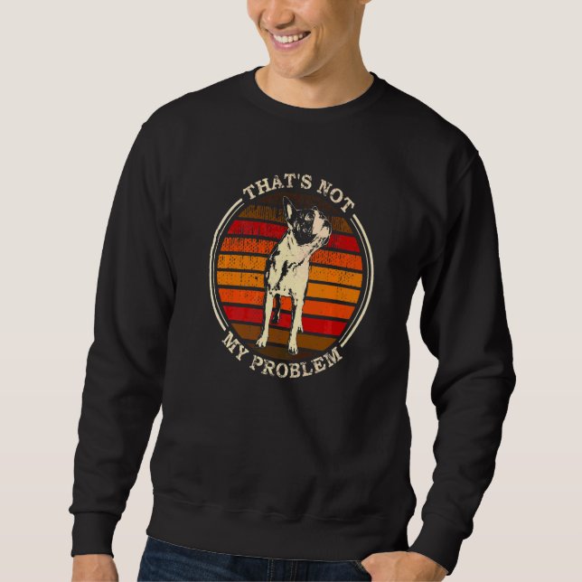 Sweatshirt Race de chien Terrier de Boston  81 (Devant)