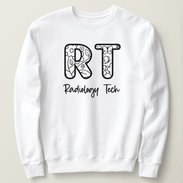 Sweatshirt Radiologie Tech RT Rad Technicien Rad Cadeaux de r (Design devant)