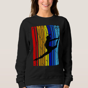 Sweatshirt Rainbow Gymnastique danseuse femmes Gymnaste Colo