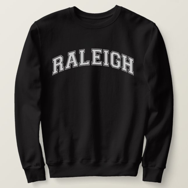 Sweatshirt RALEIGH University Style Sweater America College (Design devant)