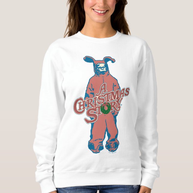 Sweatshirt Ralphie | Cauchemar rose (Devant)
