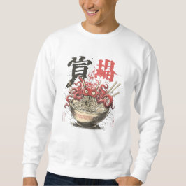 Sweatshirt Ramen Oni Art de Monstre – Bol de Ramen du démon j