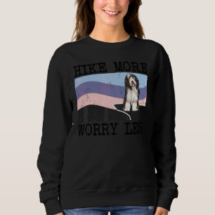 Sweatshirt Randonnée au Colley Barbu Plus de Préoccupations M