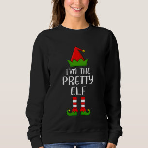 Sweatshirt Rapprocher le groupe familial Je suis le joli elfe