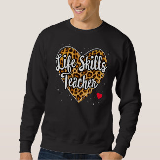 Sweatshirt Rapprocher les compétences de vie Enseignant Squad