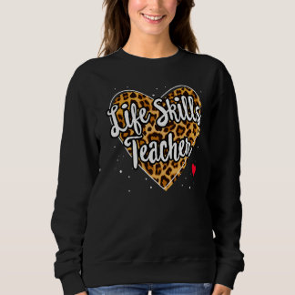 Sweatshirt Rapprocher les compétences de vie Enseignant Squad