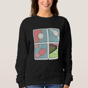 Sweatshirt Raquette de Tennis de Table Champion Whiff Whaff P