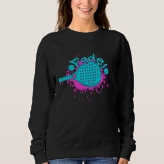 Sweatshirt Raquette de tennis Padel Paddle Vintage 2