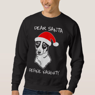 Sweatshirt Rat Terrier drôles de laides cadeaux de Noël pour 