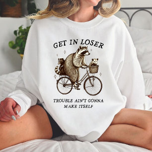 Sweatshirt Raton laveur et opossum