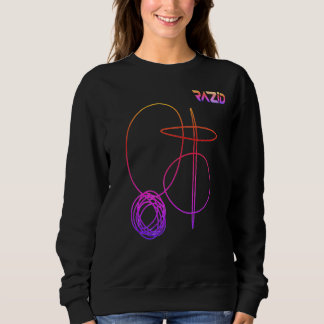 Sweatshirt RAZID à motif abstrait