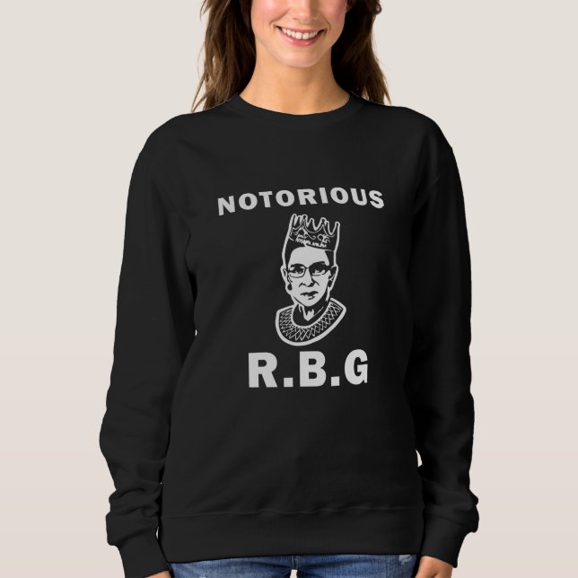 Sweatshirt RBG notoire (Devant)