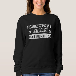 Sweatshirt Réalisation de la paternité déverrouillée Sarcasti