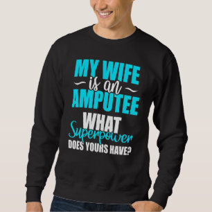 Sweatshirt Récupération des bras de jambe d'Humour amputé 5