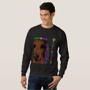 Sweatshirt Red Dachshund