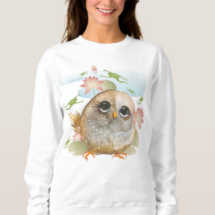 Sweatshirt REGARDER B4 U LEAP conception sur l'avant et l'arr