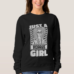 Sweatshirt Reggae Rasta Musique Rastafari Rastafarian Just A