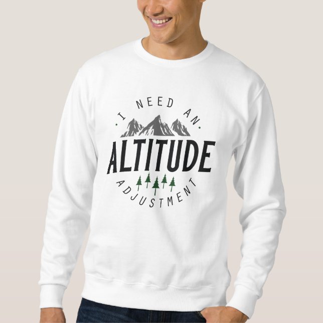 Sweatshirt Réglage de l'altitude (Devant)