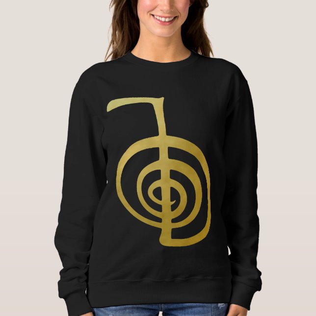Sweatshirt Reiki Healing Cho Ku Rei Le symbole de puissance G (Devant)