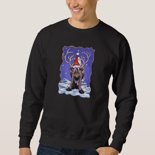 Sweatshirt Reindeer Holiday (Devant)