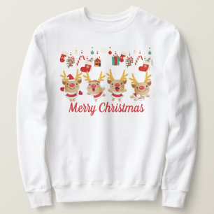 Sweatshirt Reinder de Noël