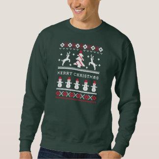 Sweatshirt Reinder doux de Noël / Snowman