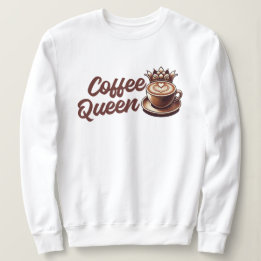 Sweatshirt Reine du café