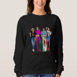 Sweatshirt Reine Mexicaine du zodiaque féminin Capricorne Vib
