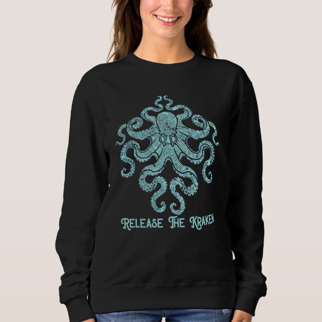 Sweatshirt Relâchez Le Kraken (Devant)