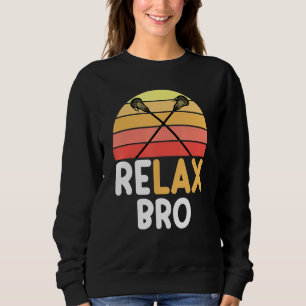 Sweatshirt Relax Bro Lacrosse Surf Vintage Sun