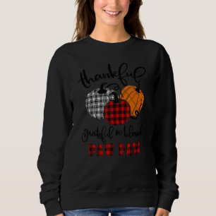 Sweatshirt Remercié Grateful Bénie Patte Patte Automne Fall C