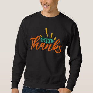 SWEATSHIRT REMERCIEZ-NOUS DE REMERCIER