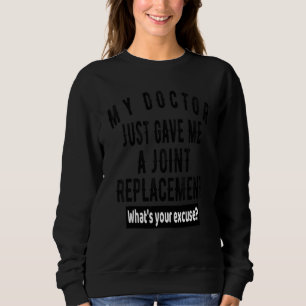 Sweatshirt Remplacement articulaire Hanche Genou Épaule Réc
