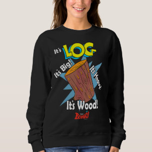 Sweatshirt Ren Et Stimpy C'est le journal de la flamme