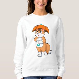 Sweatshirt Renard avec parapluie