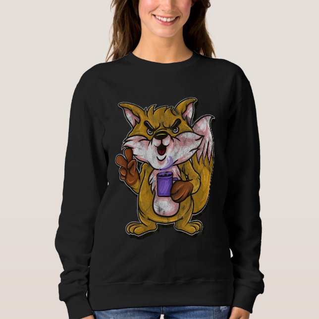 Sweatshirt Renard pour enfants Café Renards Smart (Devant)