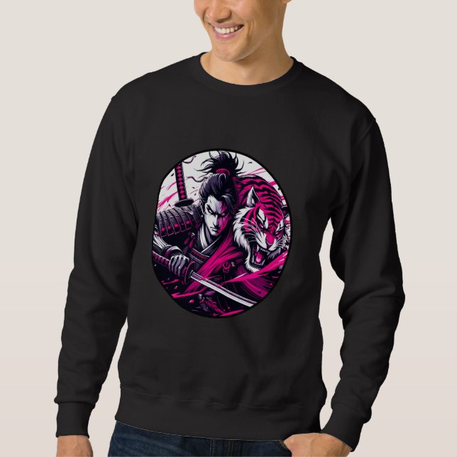 Sweatshirt Rencontre japonaise de samouraï Anime rencontre sa (Devant)