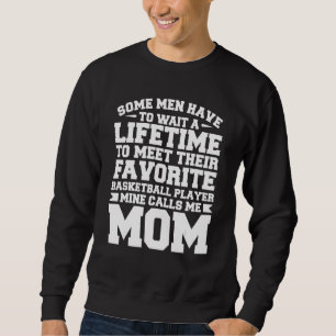 Sweatshirt Rencontrez Leur Joueur De Basket Favori Appels M