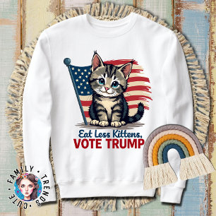 Sweatshirt Rendre les chats en sécurité à nouveau amusant pré