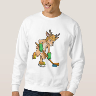 Sweatshirt Rennes au hockey sur glace avec bâton de hockey su