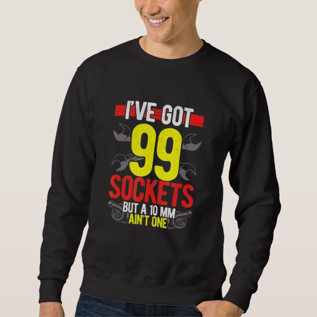 Sweatshirt Réparation De Voiture Diesel Mécanique Ive A 99 Pr (Devant)