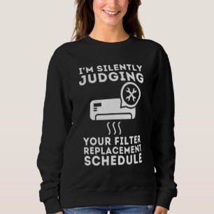 Sweatshirt Réparation d'un climatiseur technicien Hvac 1