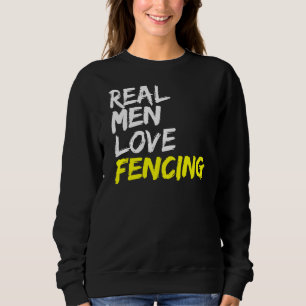 Sweatshirt Répéter Fechttrainer tenue Vraie Hommes Aimer clôt