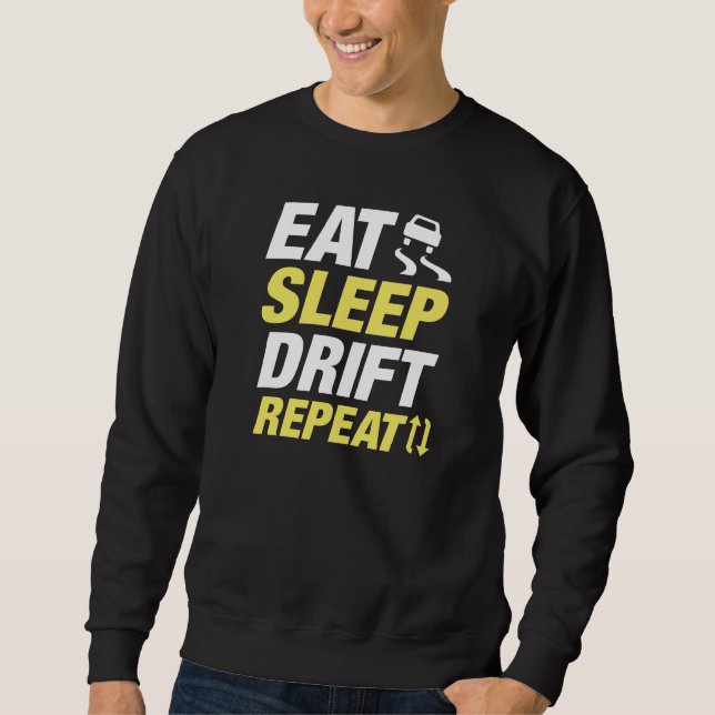 Sweatshirt Répéter la dérive du sommeil (Devant)