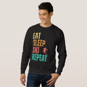 Sweatshirt Répéter le ski du sommeil