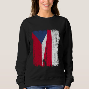 Sweatshirt République Tchèque Pologne Semi-Drapeau Tchèque An