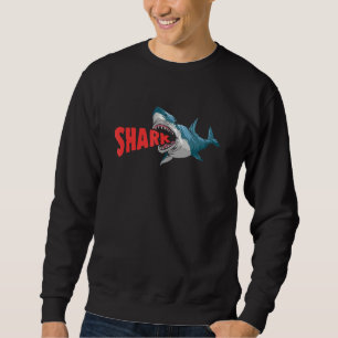 Sweatshirt Requin Océan Aquatique Plage Prédateur de poisson 