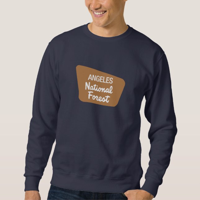 Sweatshirt Réserve forestière d'Angeles (signe) (Devant)